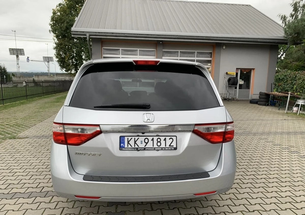Honda Odyssey cena 78900 przebieg: 149000, rok produkcji 2013 z Kraków małe 667
